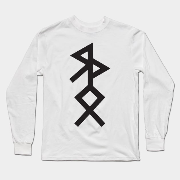 THOR BIND RUNE - Spell Bound Magic Rune Long Sleeve T-Shirt by SALENTOmadness